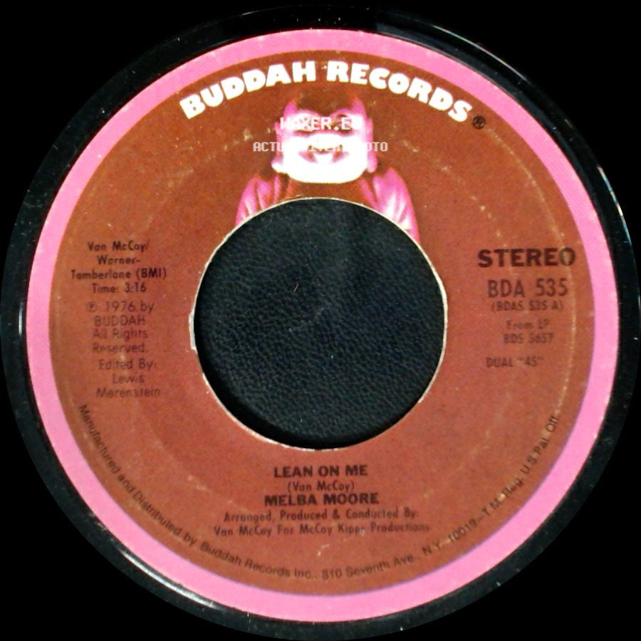 Melba Moore - One Less Morning / Lean On Me side B