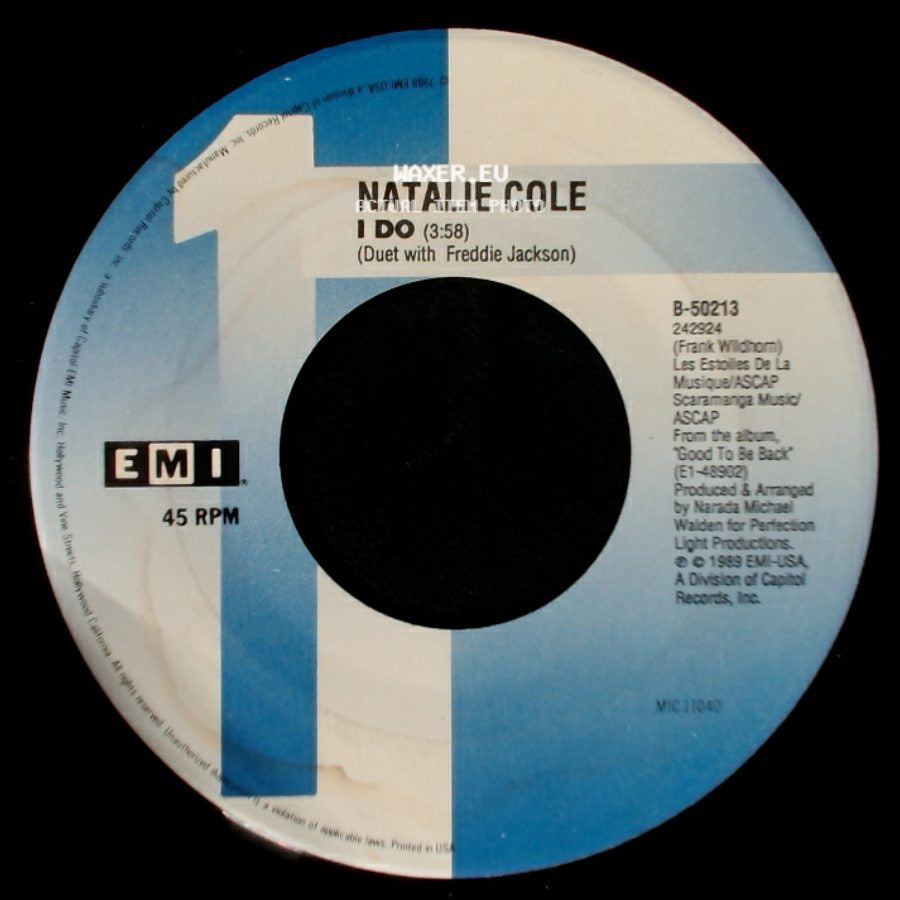 Natalie Cole - Miss You Like Crazy / I Do (Duet With Freddie Jackson) side B