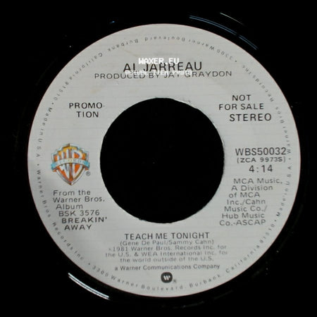 Al Jarreau - Teach Me Tonight / Teach Me Tonight side A