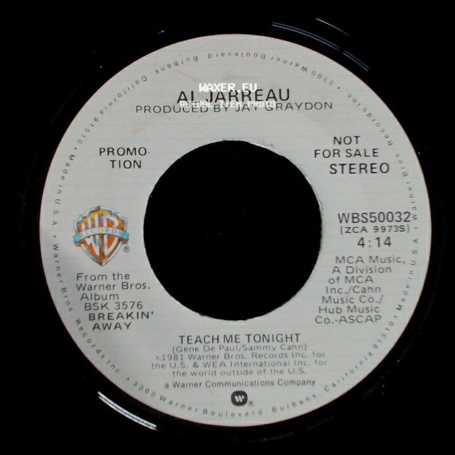 Al Jarreau - Teach Me Tonight / Teach Me Tonight side A