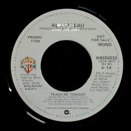 Al Jarreau - Teach Me Tonight / Teach Me Tonight side B