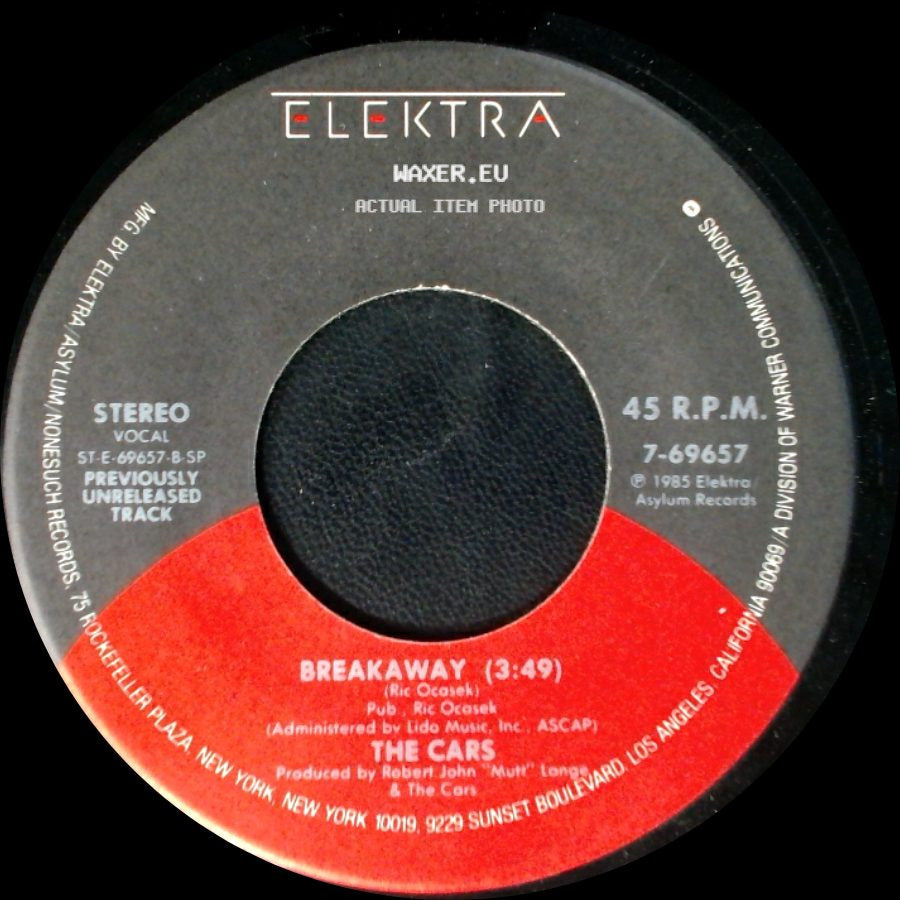 The Cars - Breakaway / Why Can't I Have You side A