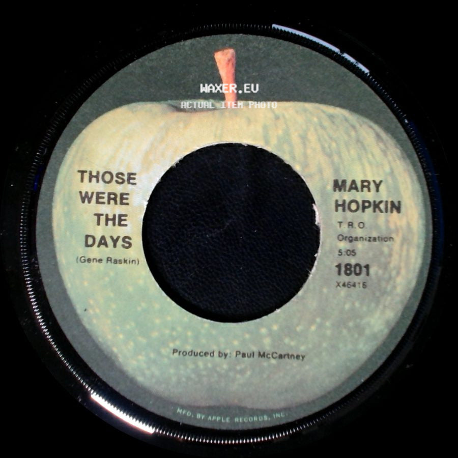 Mary Hopkin - Turn, Turn, Turn / Those Were The Days side B