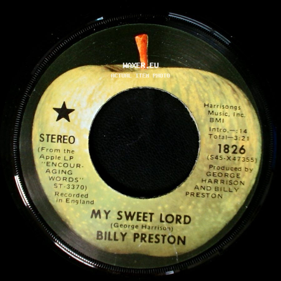 Billy Preston - My Sweet Lord / Little Girl side A