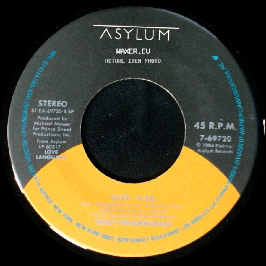 Teddy Pendergrass - Love / Hold Me side A