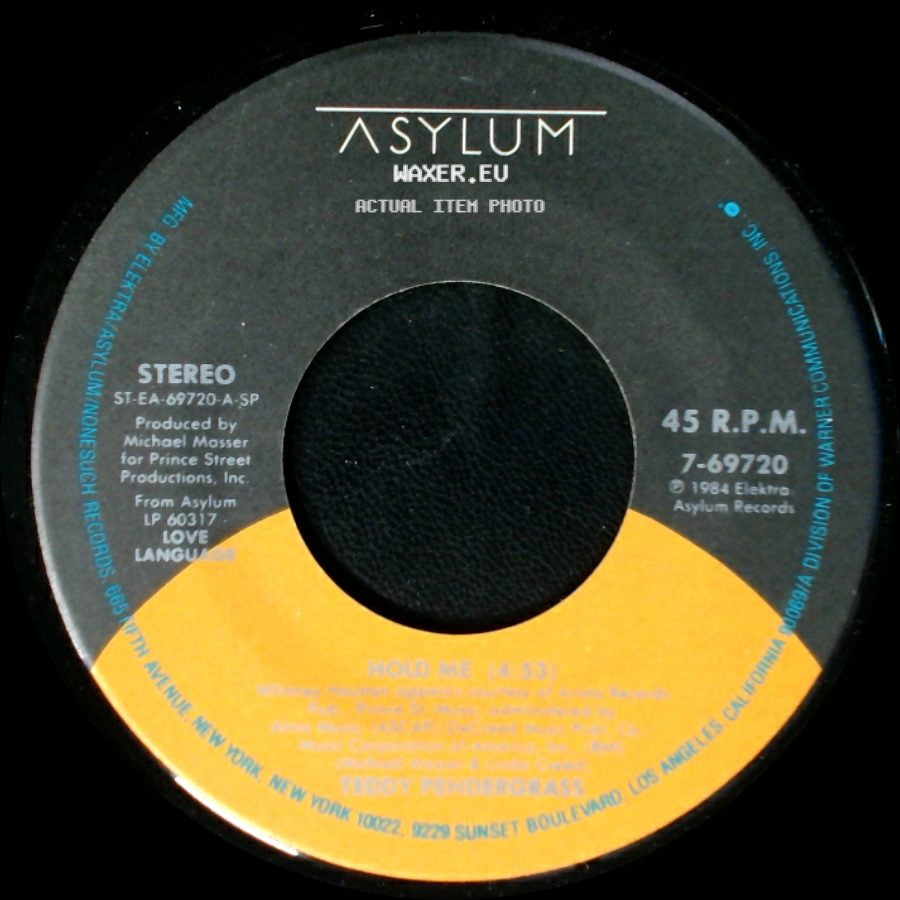 Teddy Pendergrass - Love / Hold Me side B