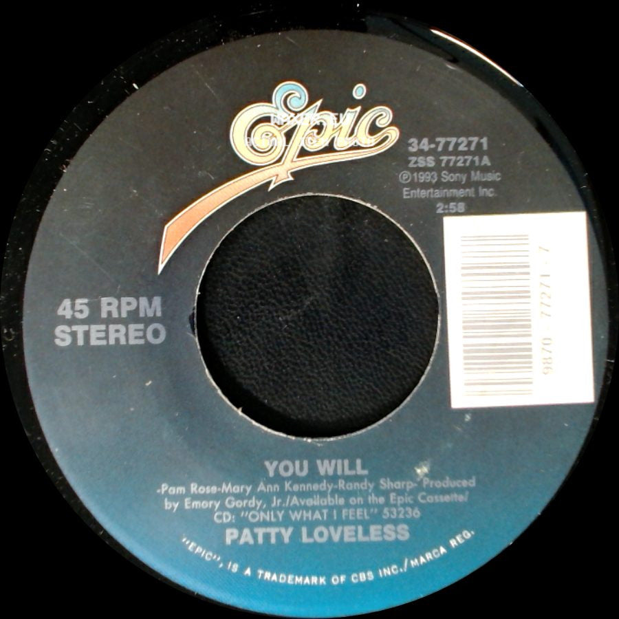 Patty Loveless - You Will / You Will side B