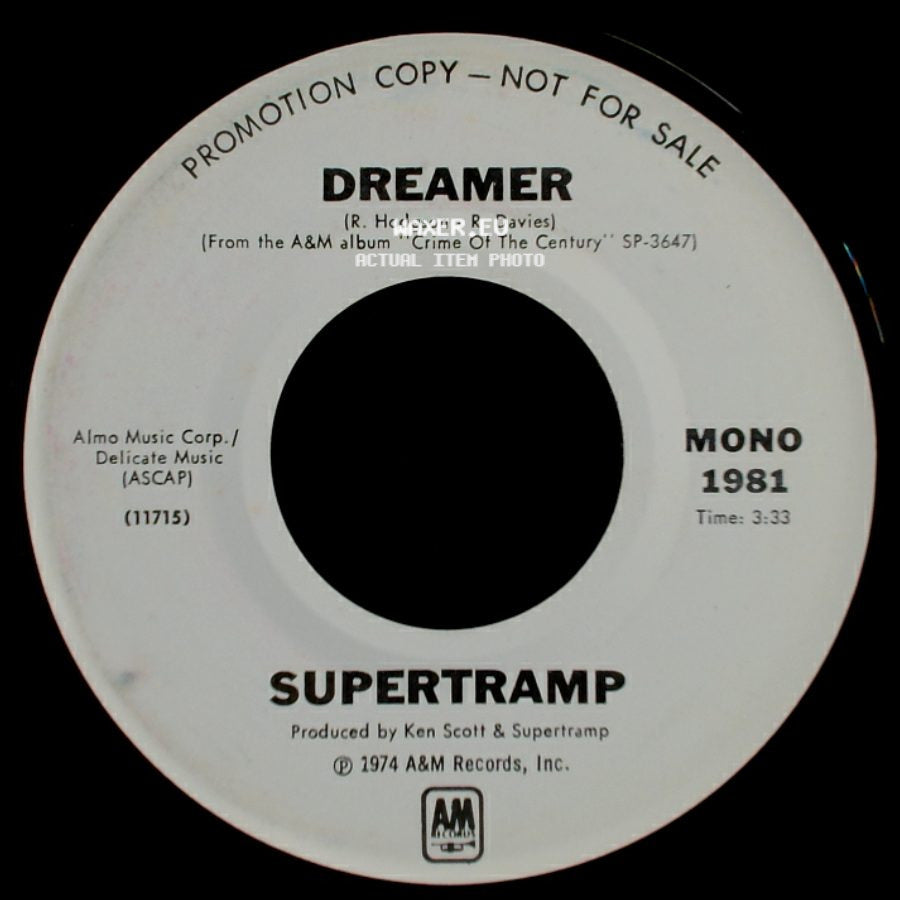 Supertramp - Dreamer / Dreamer side B