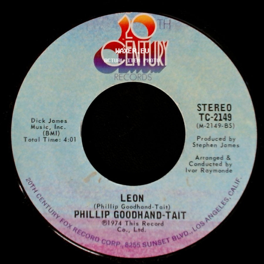 Phillip Goodhand-Tait - Jesus Didn't Only Love The Cowboys / Leon side B