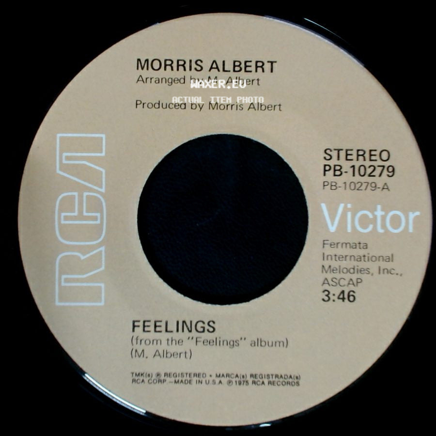 Morris Albert - This World Today Is A Mess / Feelings side B