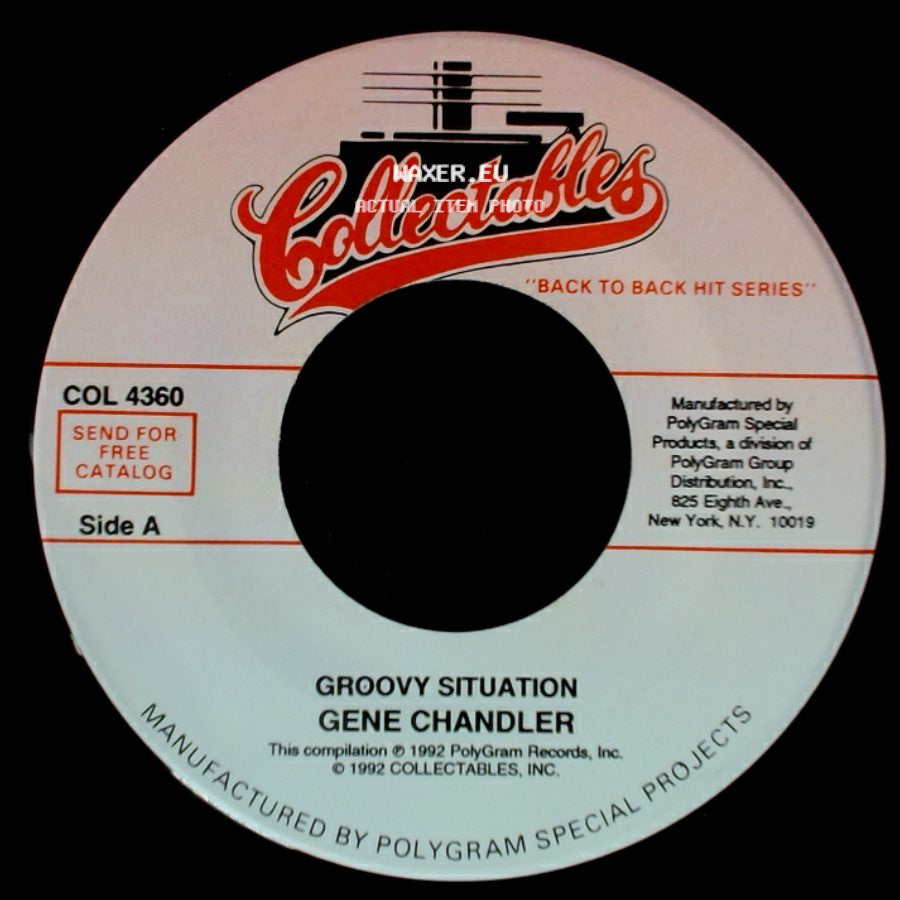 Gene Chandler / Johnny Bristol - Groovy Situation / Hang On In There Baby side A