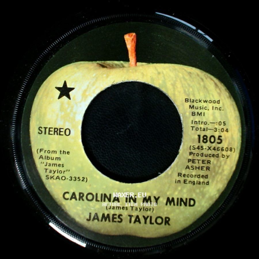 James Taylor - Carolina In My Mind / Something's Wrong side A