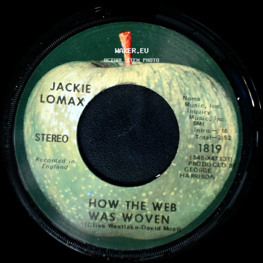 Jackie Lomax - How The Web Was Woven / (1) Fall Inside Your Eyes side A