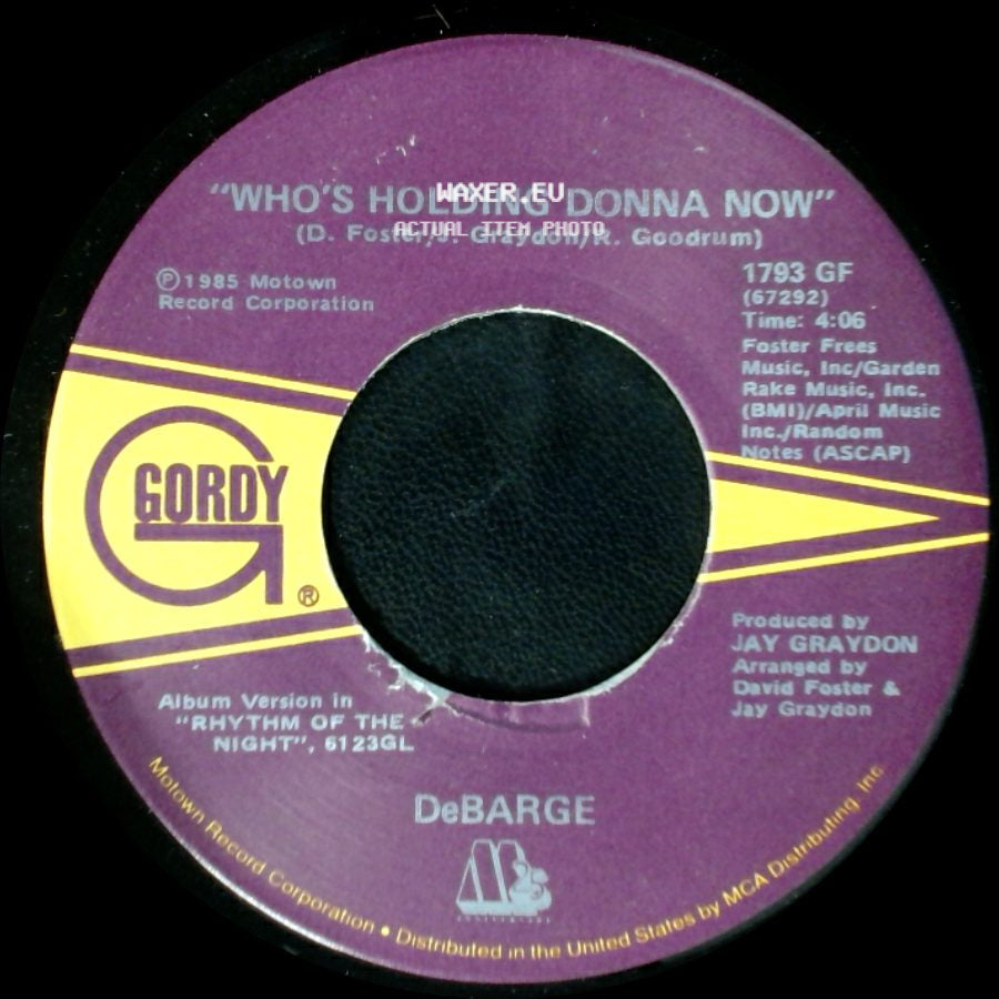 Debarge - Who's Holding Donna Now / Be My Lady side A