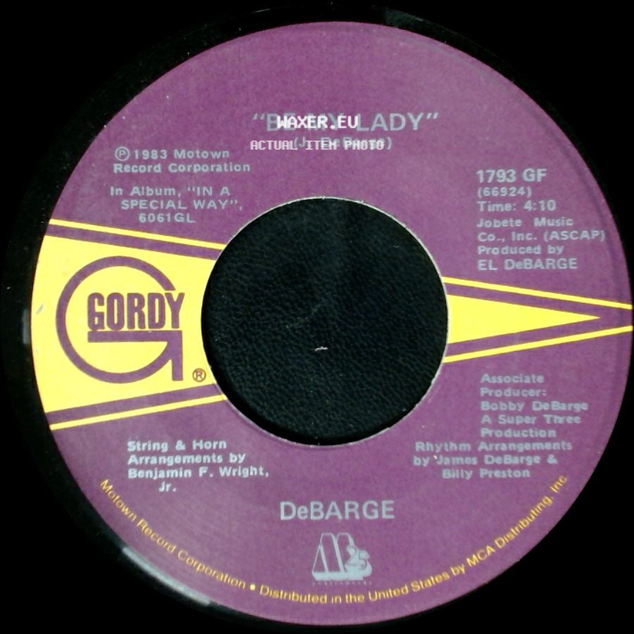 Debarge - Who's Holding Donna Now / Be My Lady side B