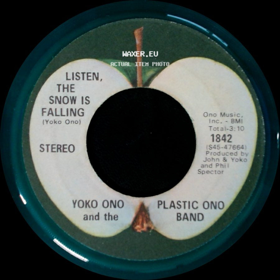 Yoko Ono And The Plastic Ono Band / John & Yoko And The Plastic Ono Band With The Harlem Community Choir - Listen, The Snow Is Falling / Happy Xmas (War Is Over) side A