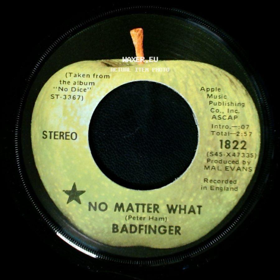 Badfinger - Carry On Till Tomorrow / No Matter What side B