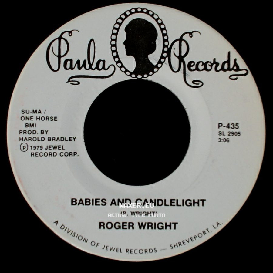 Roger Wright - Babies And Candlelight / One Love For Me side A