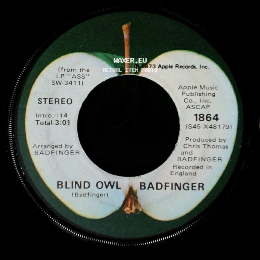 Badfinger - Blind Owl / Apple Of My Eye side A