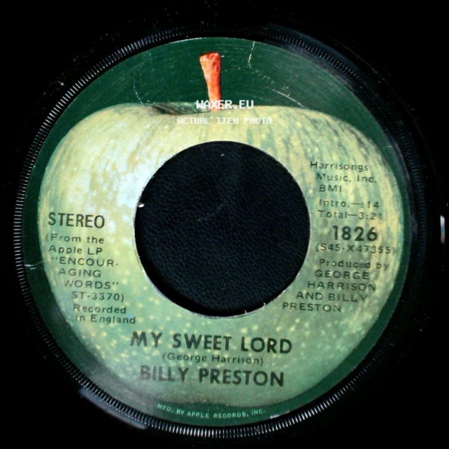 Billy Preston - My Sweet Lord / Little Girl side A