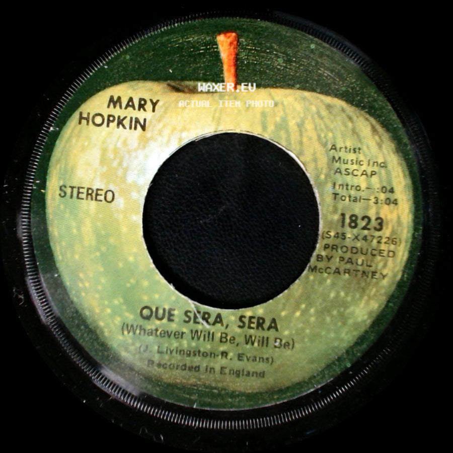 Mary Hopkin - Que Sera, Sera (Whatever Will Be, Will Be) / Fields Of St. Etienne side A