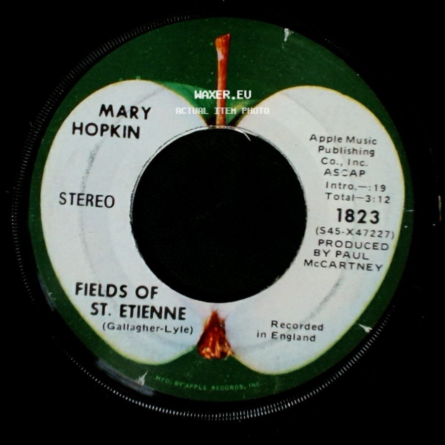 Mary Hopkin - Que Sera, Sera (Whatever Will Be, Will Be) / Fields Of St. Etienne side B