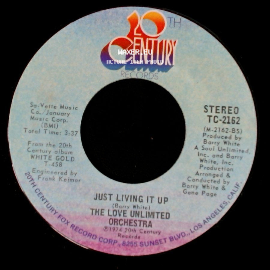 The Love Unlimited Orchestra - Just Living It Up / Satin Soul side A