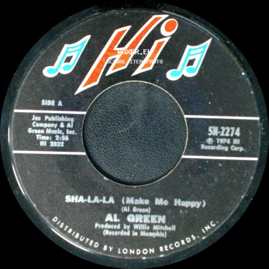 Al Green - Sha-La-La (Make Me Happy) / School Days side A