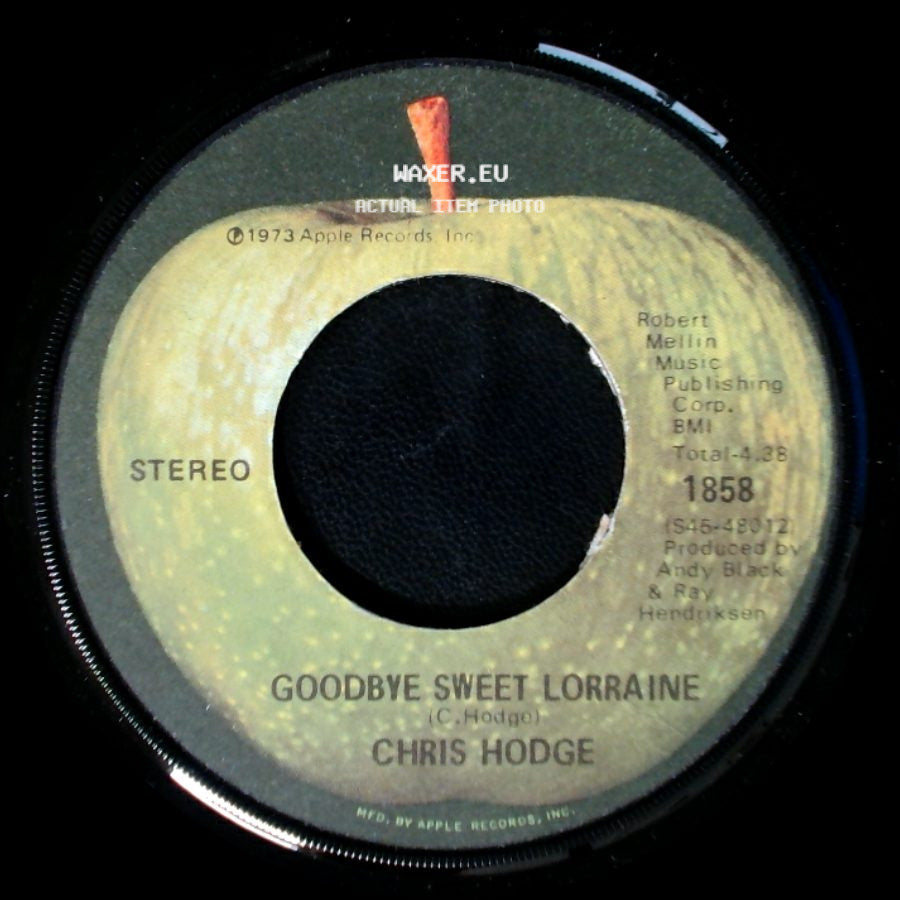 Chris Hodge - Goodbye Sweet Lorraine / Contact Love side A