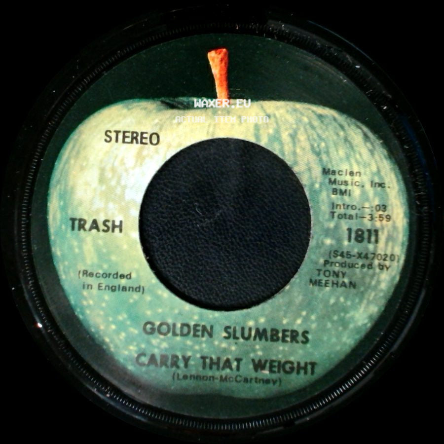 Trash - Golden Slumbers / Carry That Weight / Trash Can side A