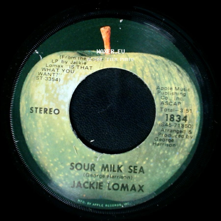 Jackie Lomax - (I) Fall Inside Your Eyes / Sour Milk Sea side B