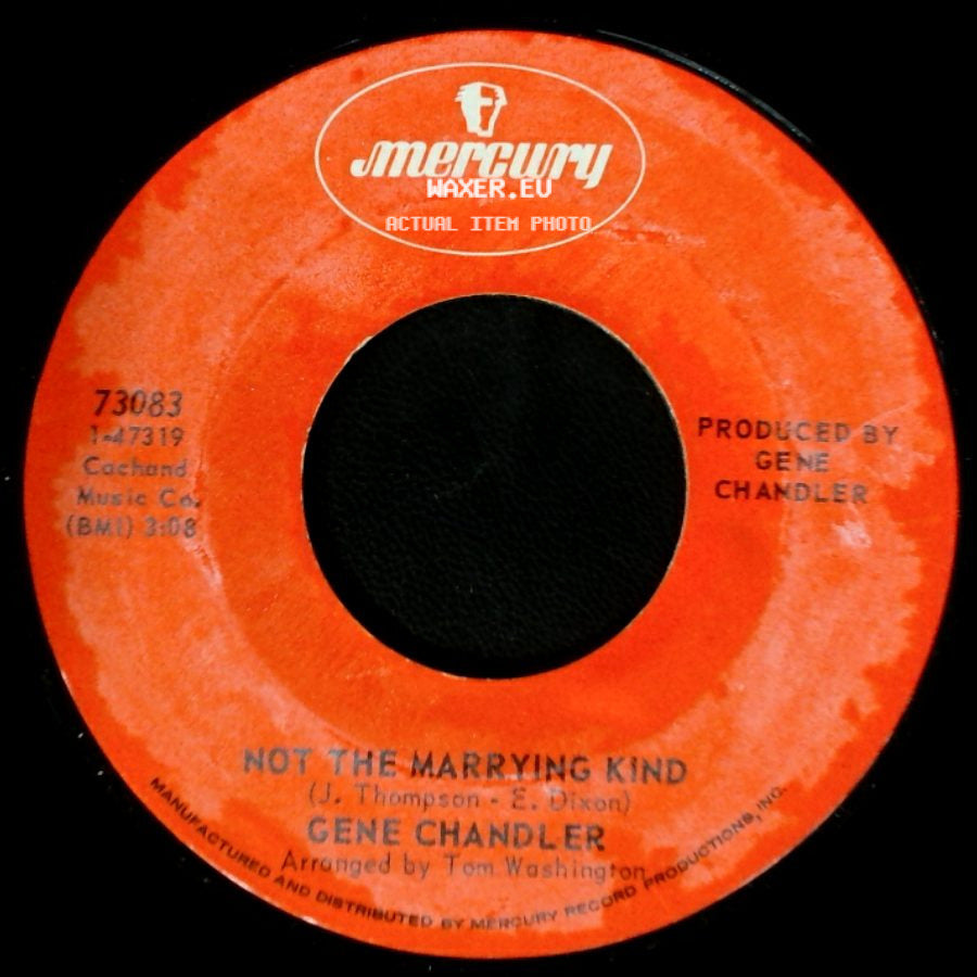Gene Chandler - Groovy Situation / Not The Marrying Kind side B