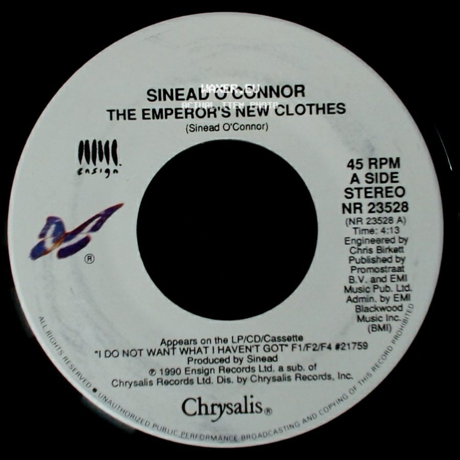 Sinead O'connor - The Emperor's New Clothes / What Do You Want? side A
