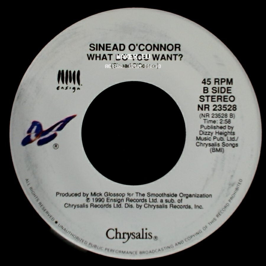 Sinead O'connor - The Emperor's New Clothes / What Do You Want? side B