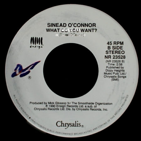 Sinead O'connor - The Emperor's New Clothes / What Do You Want? side B