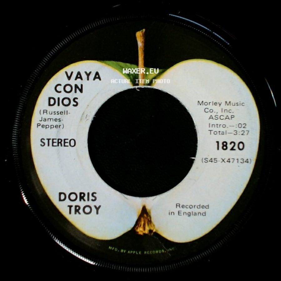 Doris Troy - Vaya Con Dios / Ain't That Cute side A