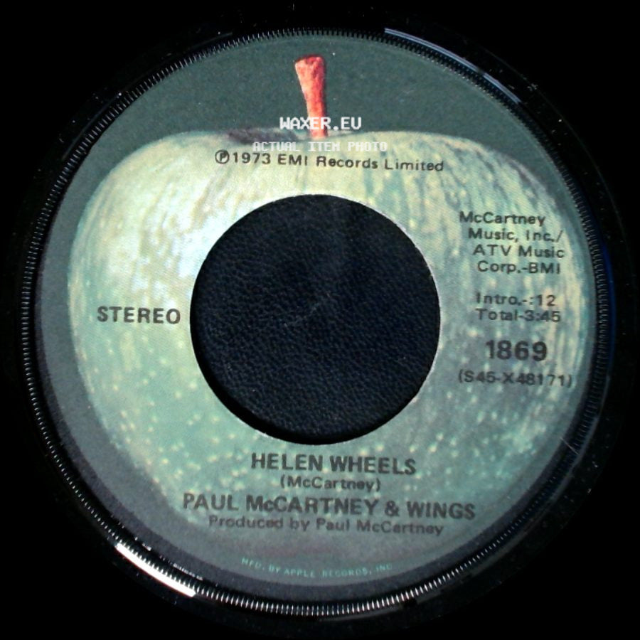 Paul Mccartney & Wings - Helen Wheels / Country Dreamer side A