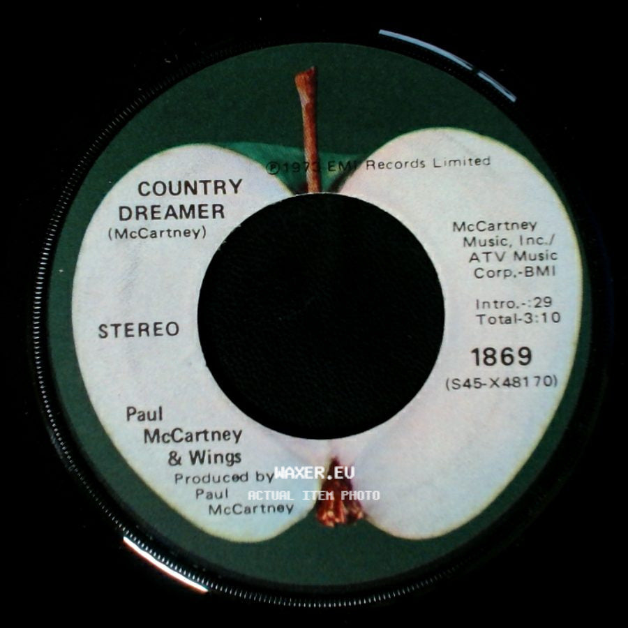 Paul Mccartney & Wings - Helen Wheels / Country Dreamer side B