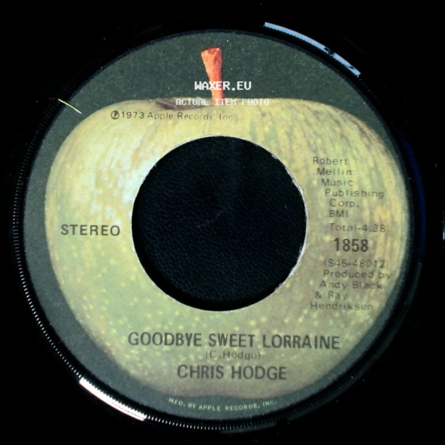 Chris Hodge - Goodbye Sweet Lorraine / Contact Love side A