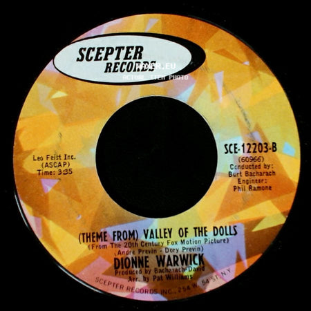Dionne Warwick - (Theme From) Valley Of The Dolls / I Say A Little Prayer side A