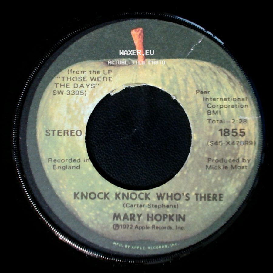 Mary Hopkin - International / Knock Knock Who's There side B