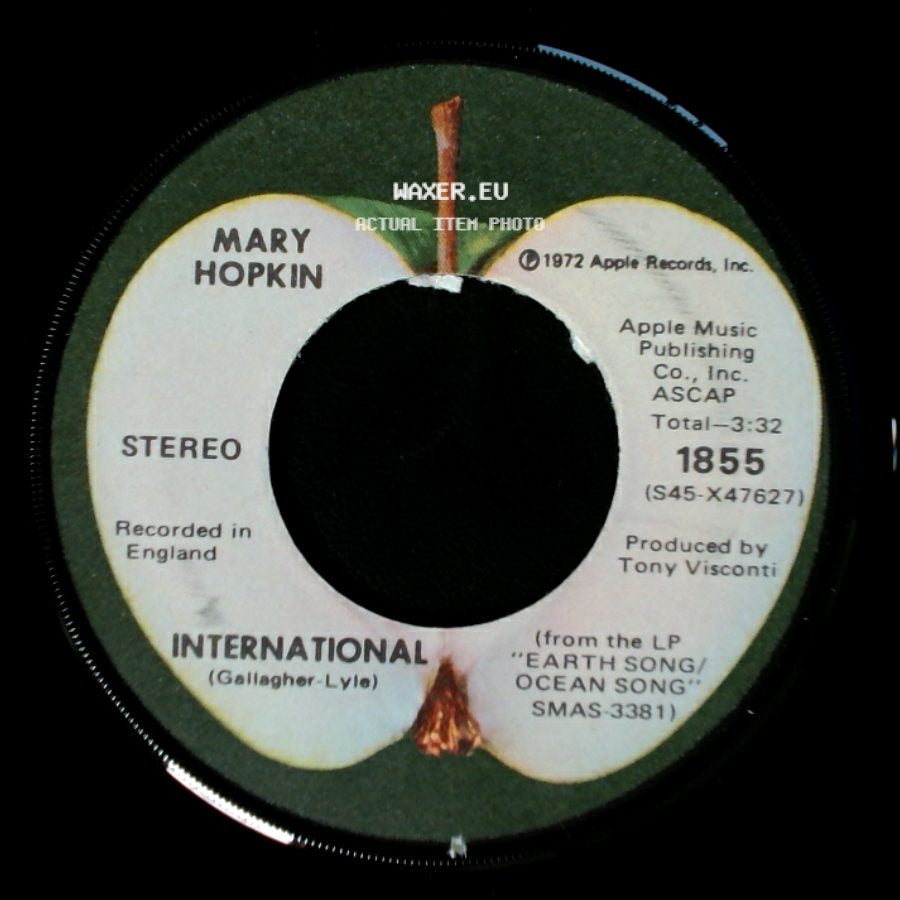 Mary Hopkin - International / Knock Knock Who's There side A