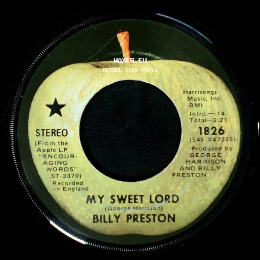 Billy Preston - My Sweet Lord / Little Girl side A