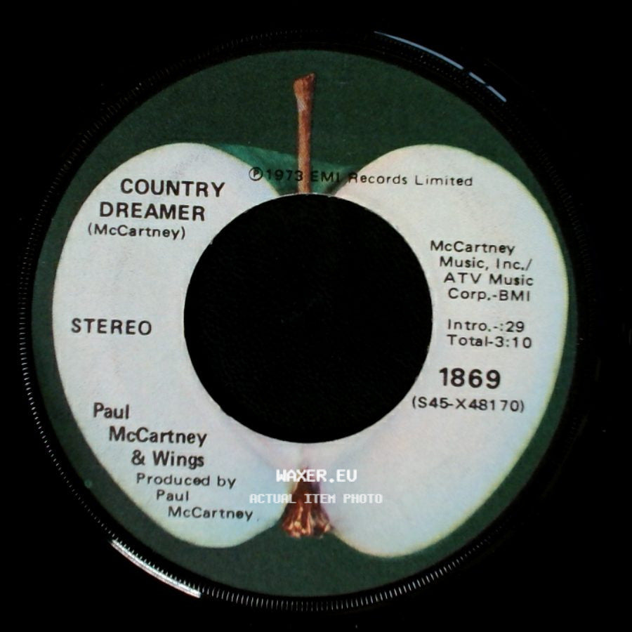 Paul Mccartney & Wings - Country Dreamer / Helen Wheels side A