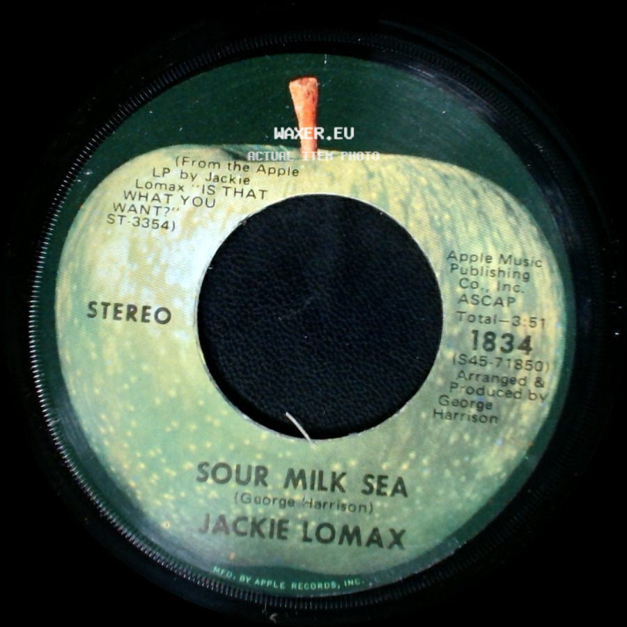 Jackie Lomax - Sour Milk Sea / (I) Fall Inside Your Eyes side A