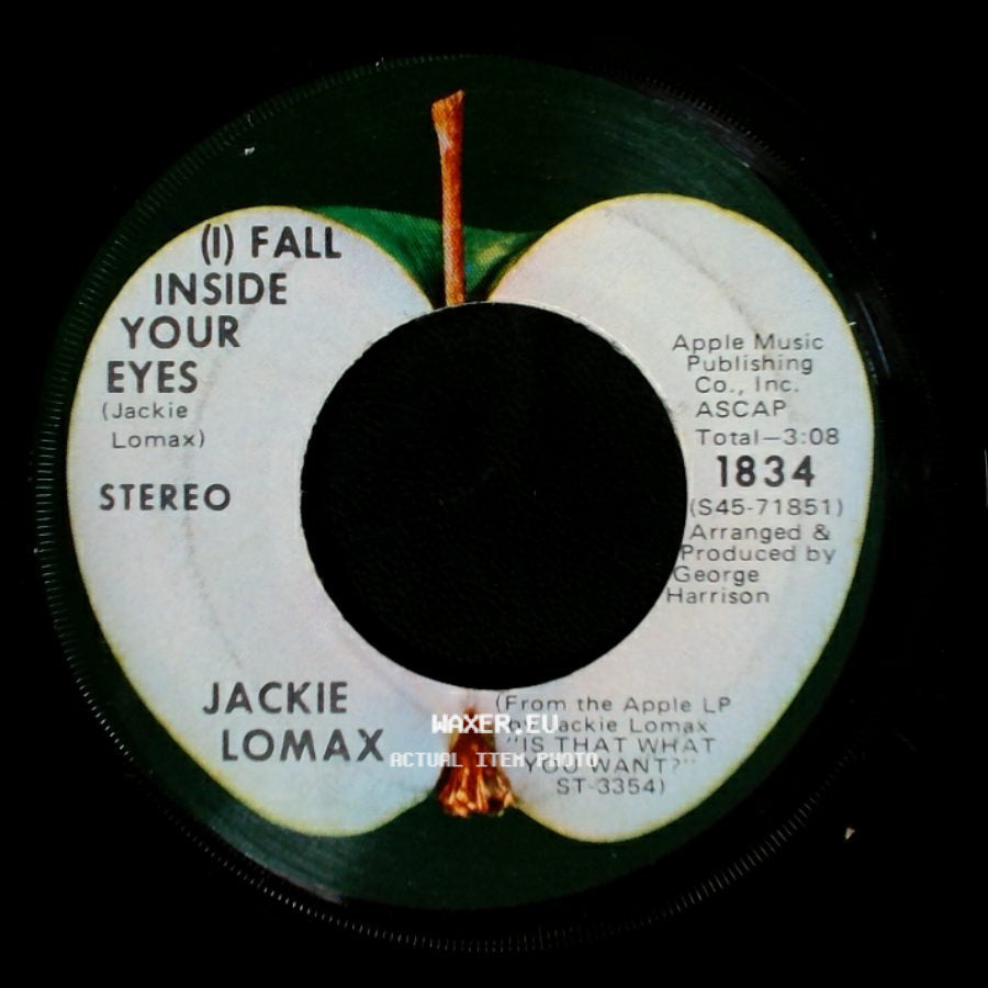 Jackie Lomax - Sour Milk Sea / (I) Fall Inside Your Eyes side B