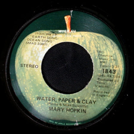 Mary Hopkin - Water, Paper & Clay / Streets Of London side A
