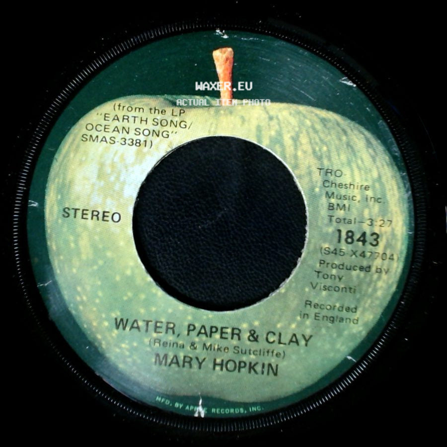 Mary Hopkin - Water Paper & Clay / Streets Of London side A