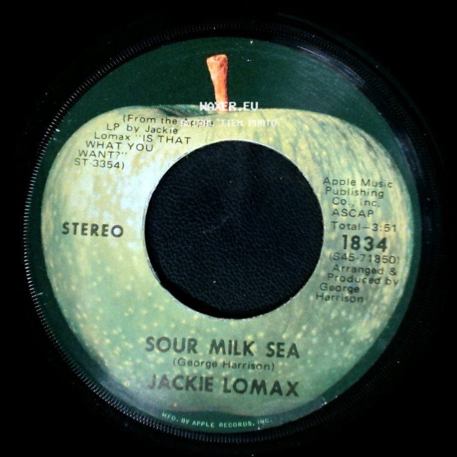Jackie Lomax - (I) Fall Inside Your Eyes / Sour Milk Sea side B