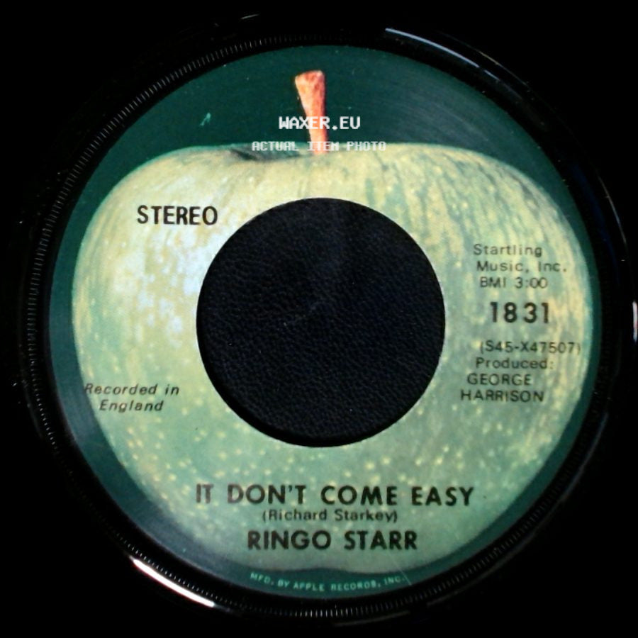 Ringo Starr - Early 1970 / It Don't Come Easy side B